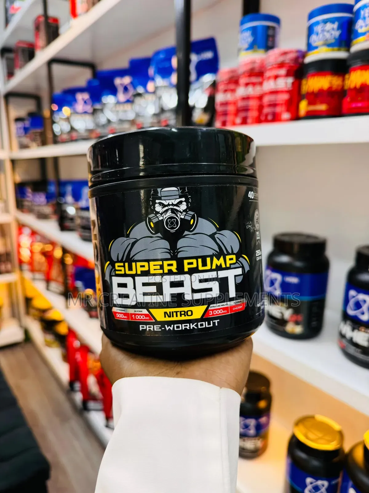 Super Pump Beast Pre Workout